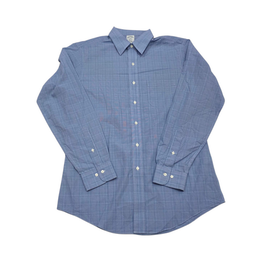Camisa Brooks Brothers Mediana M 15 1/2 4-5 Regent Azul
