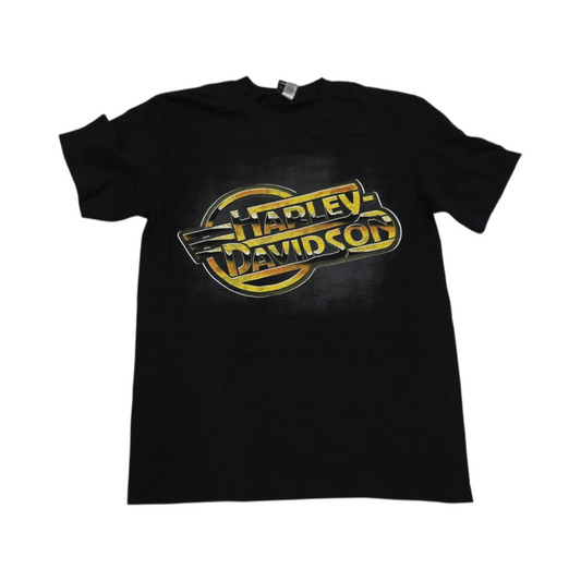 Playera Harley Davidson Mediana M Frontier Negro