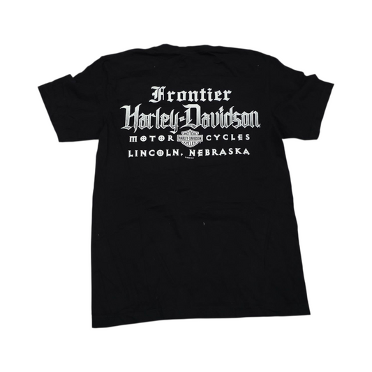 Playera Harley Davidson Mediana M Frontier Negro