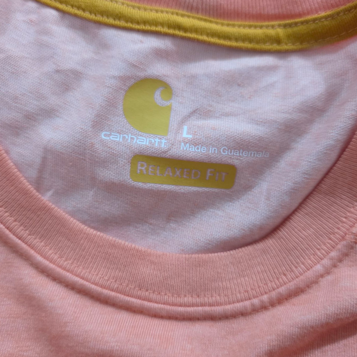 Playera Carhartt Grande L Relaxed Fit Coral
