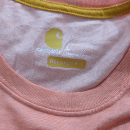 Playera Carhartt Grande L Relaxed Fit Coral