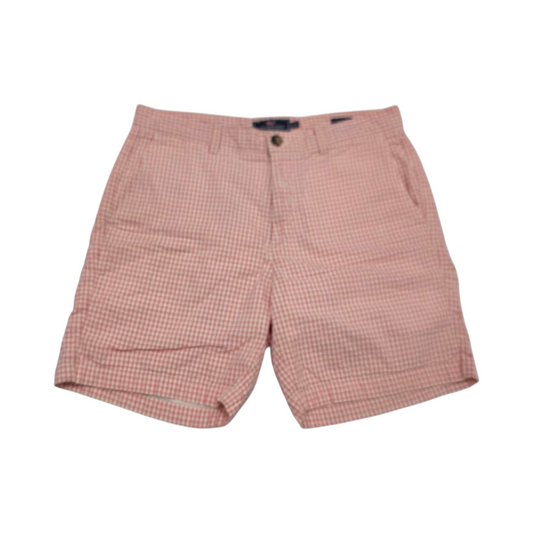 Bermuda Vineyard Vines Talla 32 Rosa Cuadro
