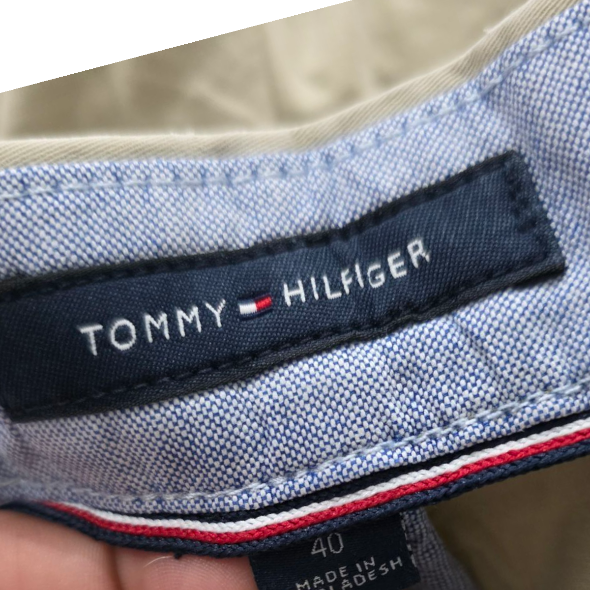 Bermuda Tommy Hilfiger Talla 40 Cafe