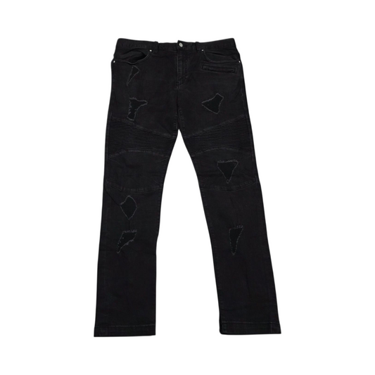 Pantalon Armani Exchange Skinny Biker 34x30 Negro