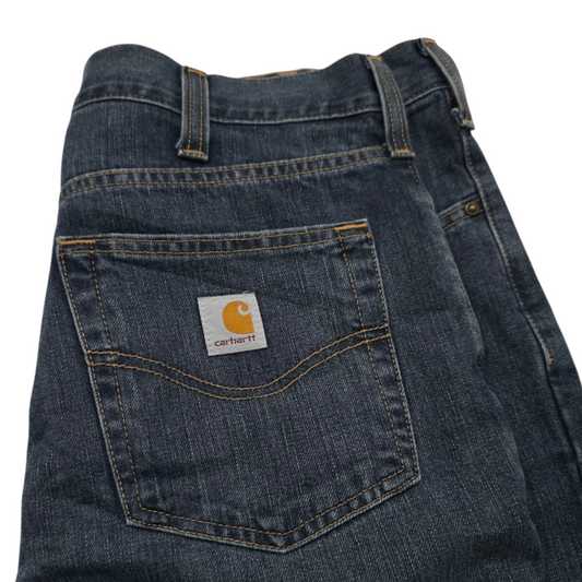 Pantalon Carhartt 34x30 Relaxed Fit Azul