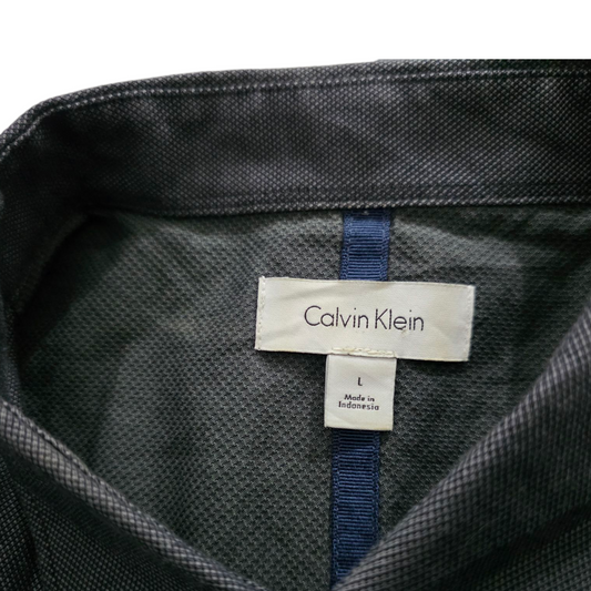 Camisa Calvin Klein Grande L Gris