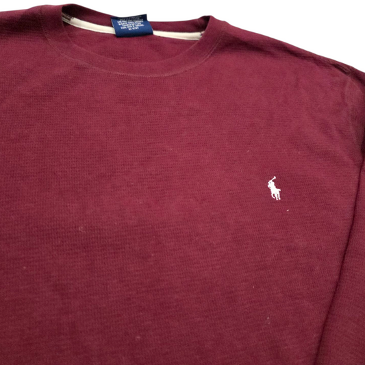 Playera Ralph Lauren Grande L Vino Manga Larga
