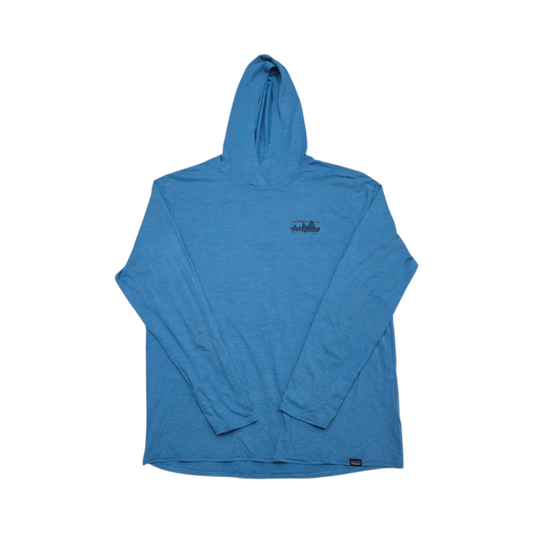 Playera Con Gorro Patagonia Grande L Azul