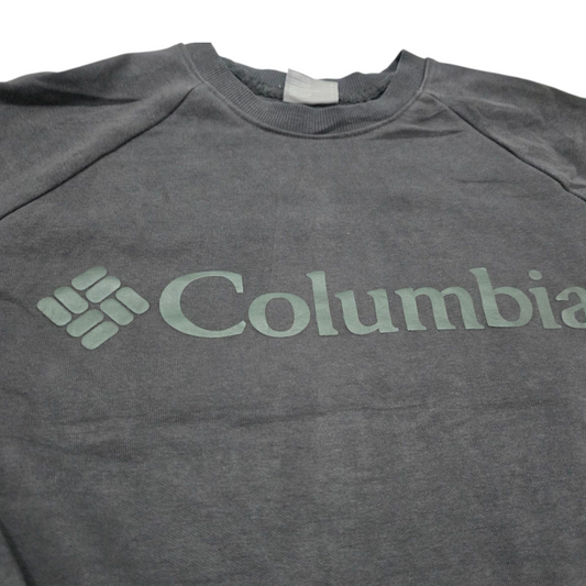 Sudadera Columbia Grande L Gris Deslavado