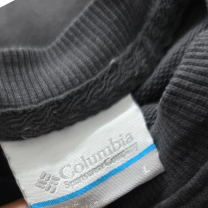 Sudadera Columbia Grande L Gris Deslavado