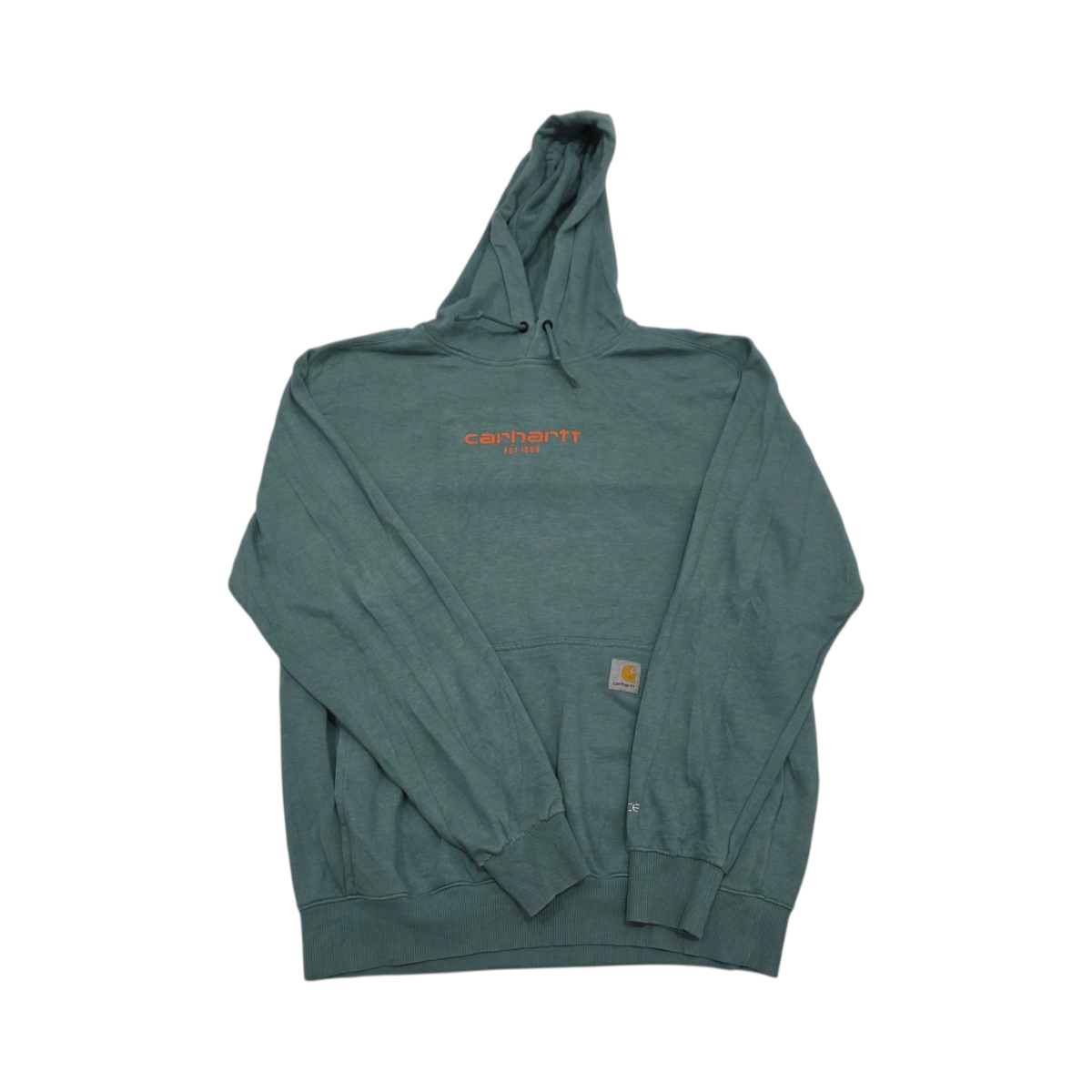Sudadera Carhartt Mediana M Verde Relaxed Fit