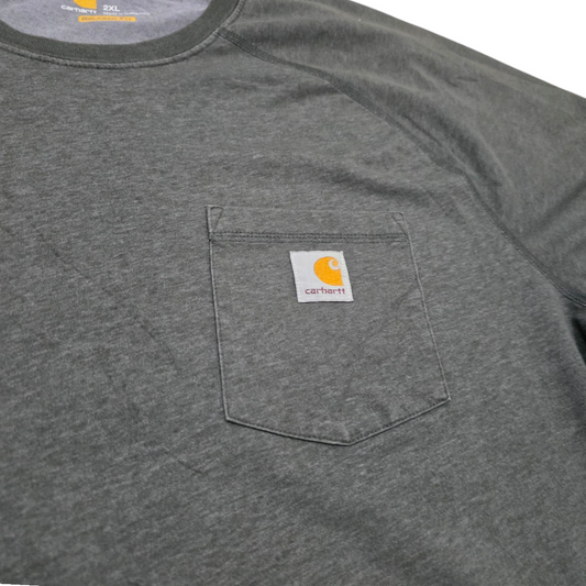 Playera Relaxed Fit Carhartt 2xl Gris Oscuro