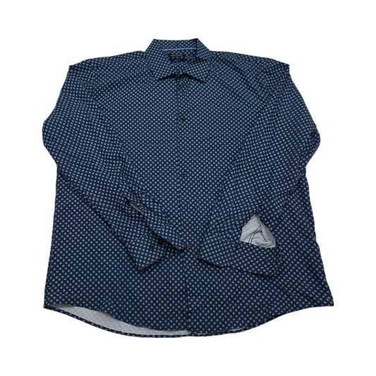 Camisa Slimfit Nautica Xgrande Xl Azul