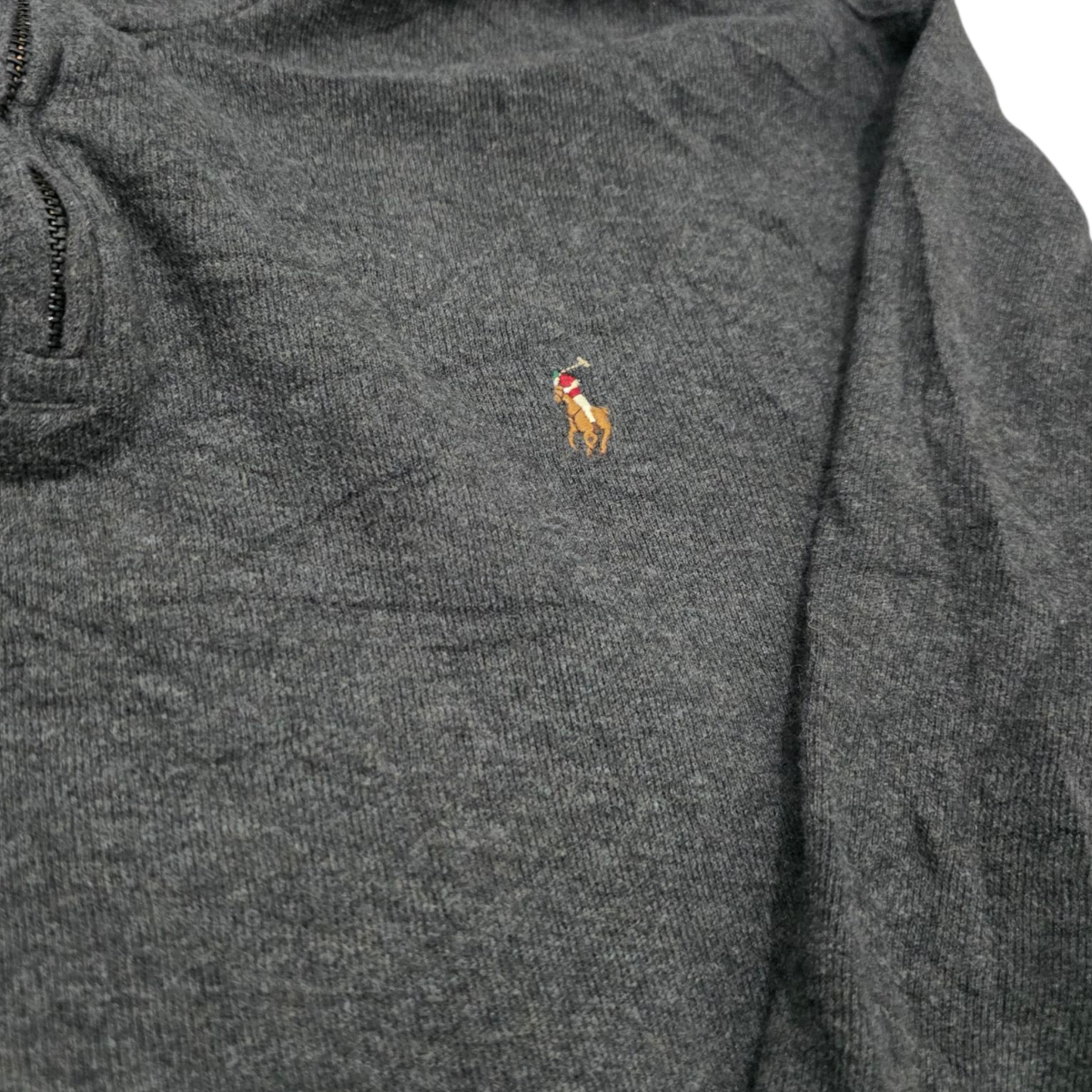 Sueter Estate Rib Ralph Lauren Xgrande Xl Gris