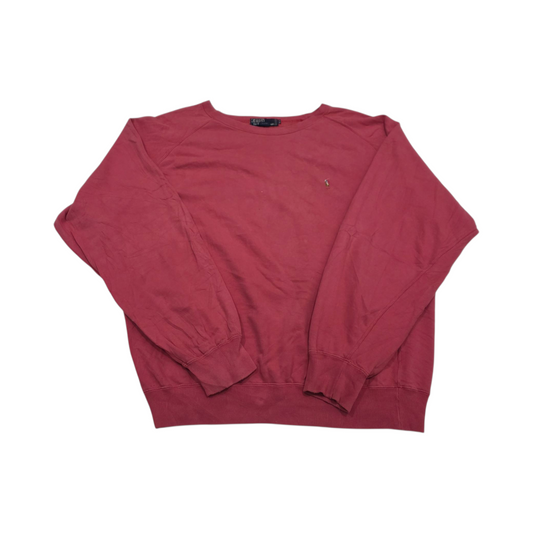 Sudadera Ralph Lauren Xgrande Xl Coral Deslavado