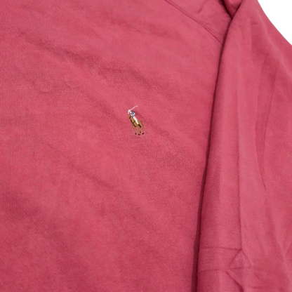 Sudadera Ralph Lauren Xgrande Xl Coral Deslavado