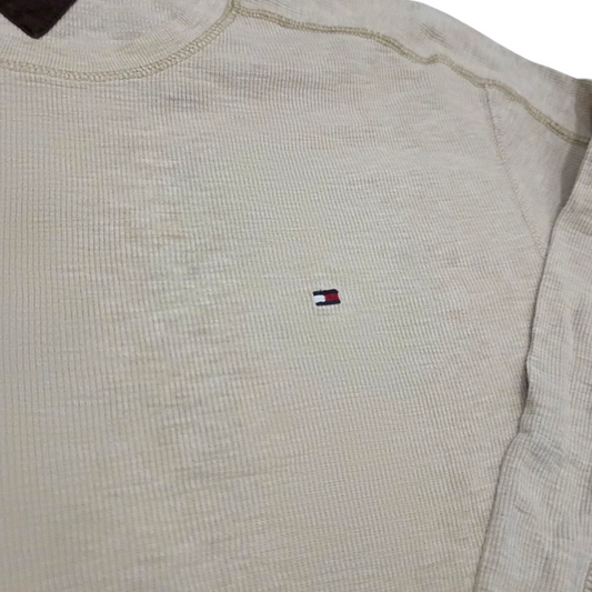 Playera Manga Larga Tommy Hilfiger Grande L Cafe