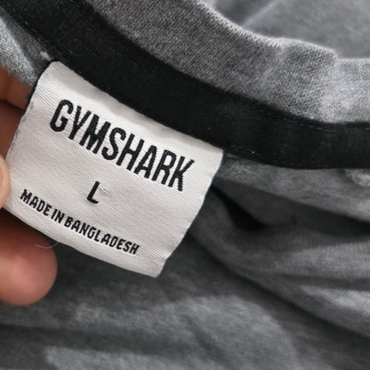 Playera Manga Larga Gymshark Grande L Gris