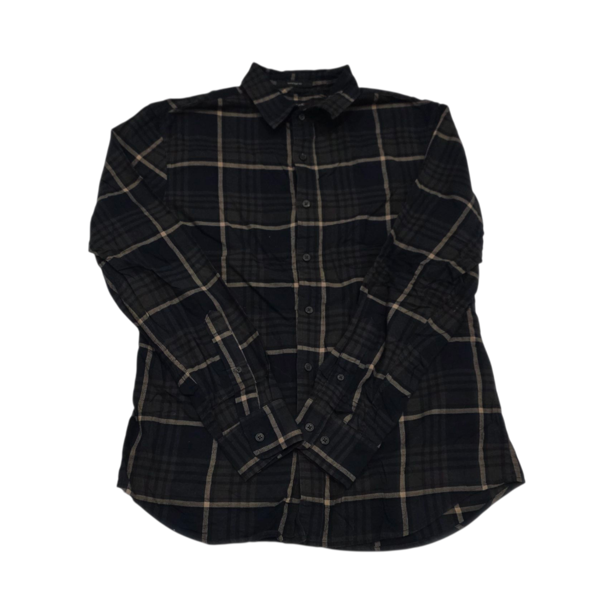 Camisa Banana Republic Mediana M Cuadros Azul
