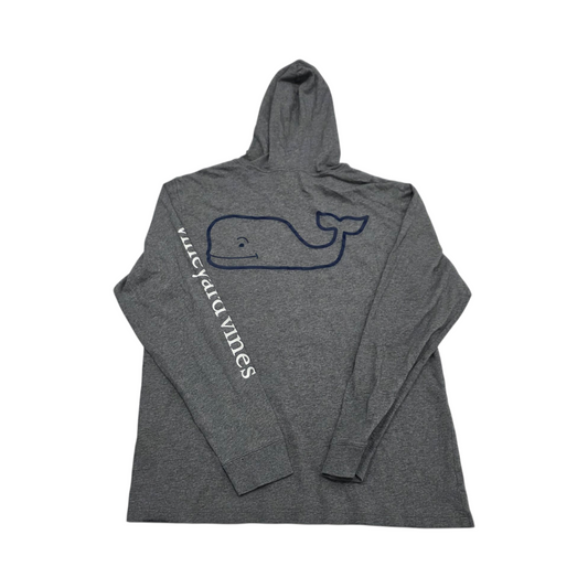 Playera Con Gorro Vineyard Vines Mediana M Gris