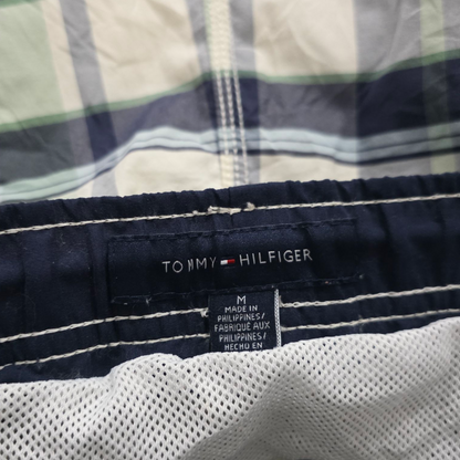 Bermuda Tommy Hilfiger Mediana M Beige Azul