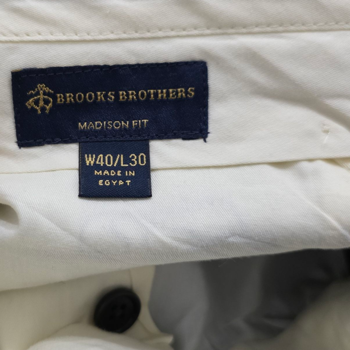 Pantalon Recto Brooks Brothers 40 X 30 Gris