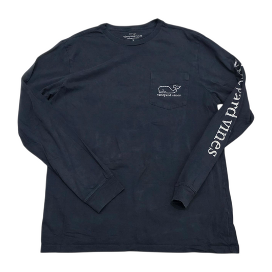 Playera Manga Larga Vineyard Vines Chico S Azul