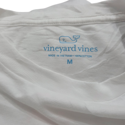 Playera Manga Larga Vineyard Vines Mediana M Blanca