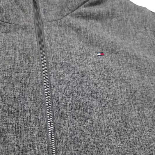 Chamarra Con Capucha Tommy Hilfiger Mediana M Gris