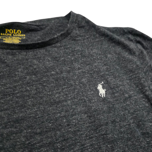 Playera Custom Slim Fit Ralph Lauren Grande L Gris