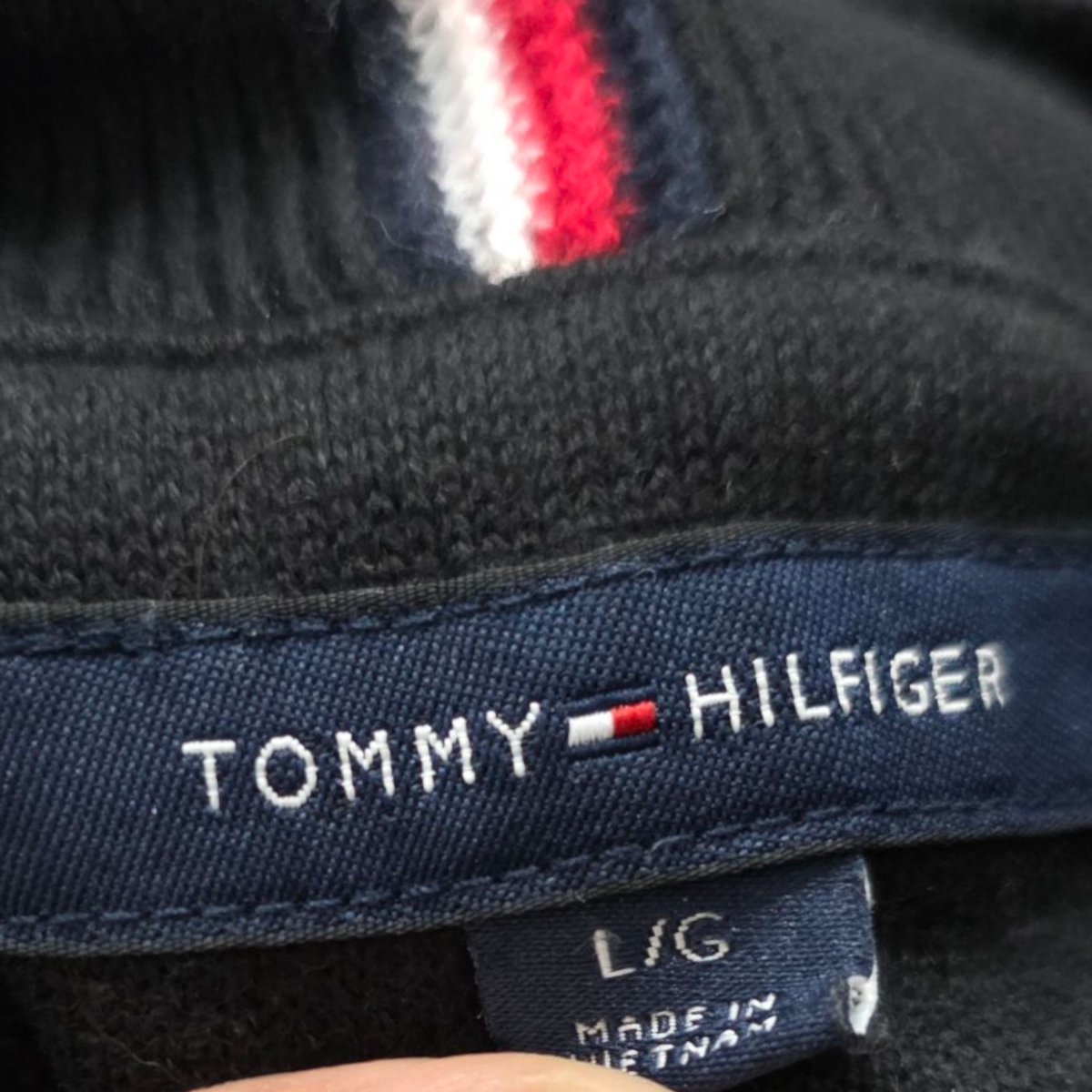 Sueter Tommy Hilfiger Grande L Negro