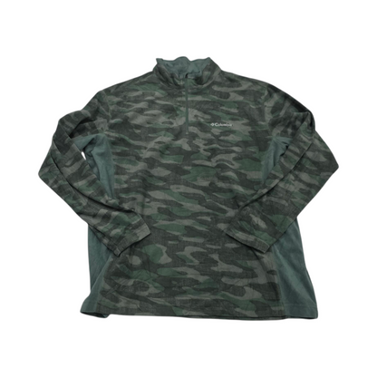 Sudadera Columbia Xgrande Xl Verde Camuflaje