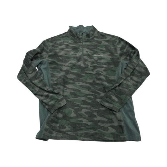 Sudadera Columbia Xgrande Xl Verde Camuflaje