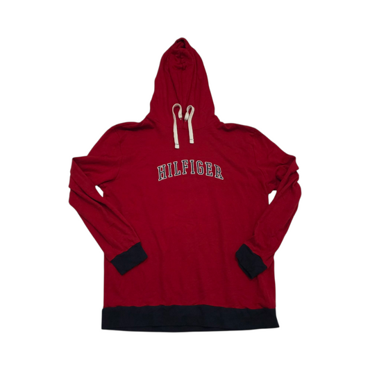 Sudadera Con Capucha Tommy Hilfiger Xgrande Xl Rojo