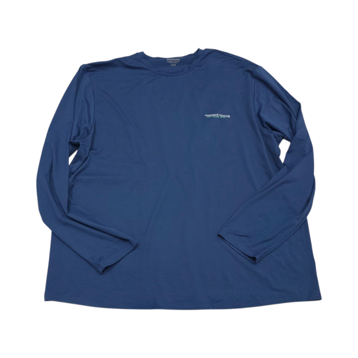 Playera Manga Larga Performance Vineyard Vines 2xlb Azul