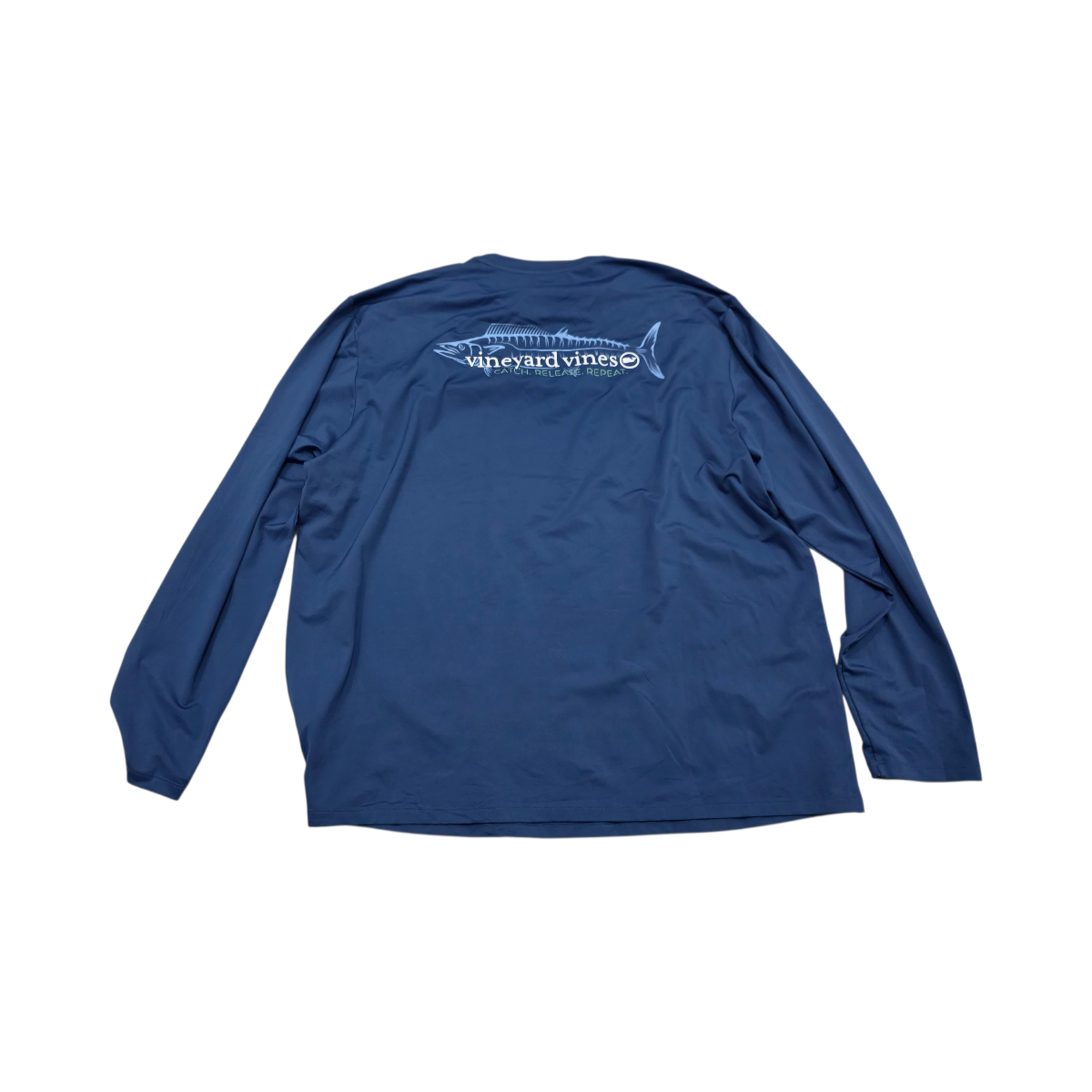 Playera Manga Larga Performance Vineyard Vines 2xlb Azul
