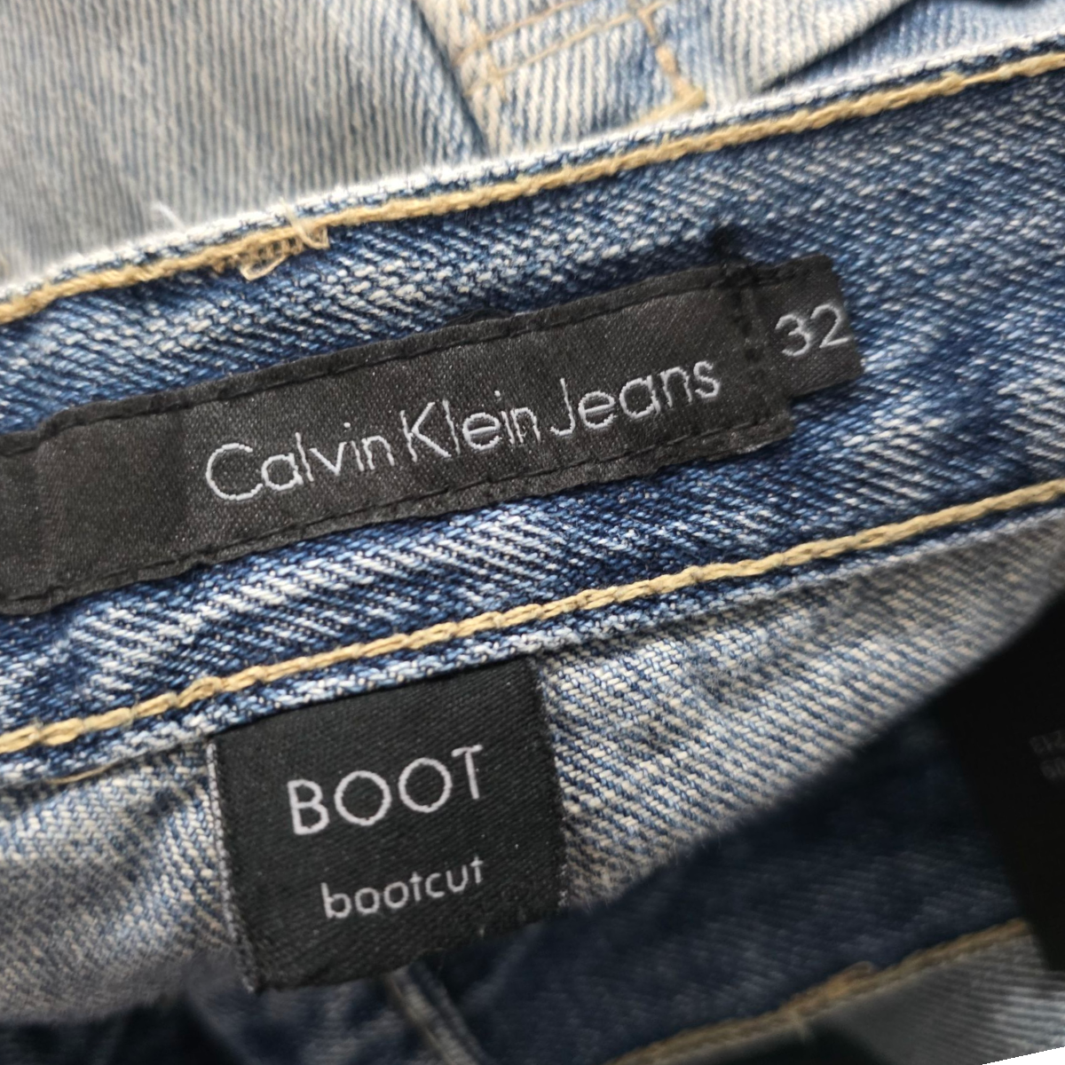 Pantalon Boot Calvin Klein Talla 32 Azul