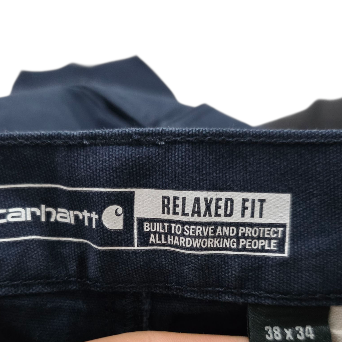 Pantalon Relaxed Fit Carhartt 38x34 Azul