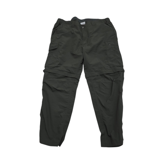 Pantalon Convertible Columbia 42x30 Verde