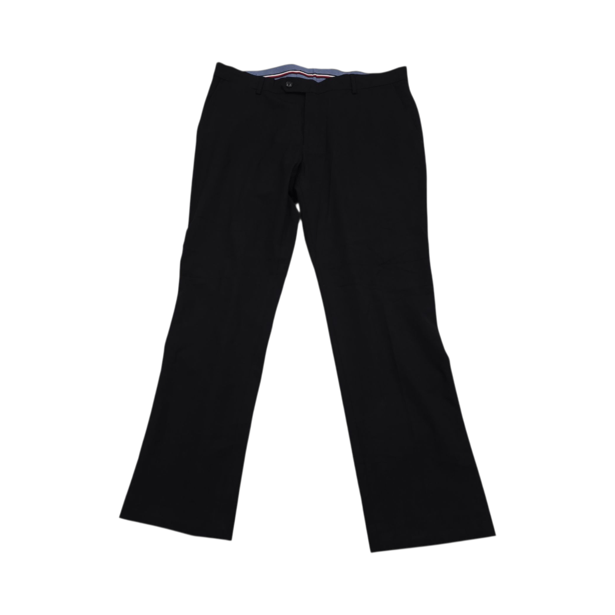 Pantalon Vestir Tommy Hilfiger 36x30 Recto Negro