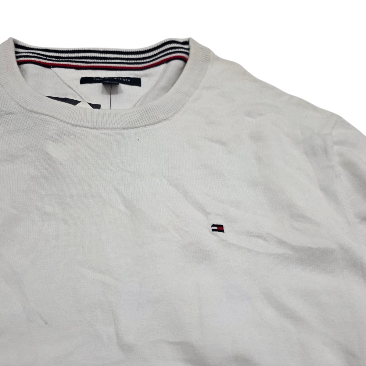 Sueter Tommy Hilfiger 2xl Crema
