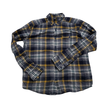 Camisa Patagonia Chico S Azul Franela