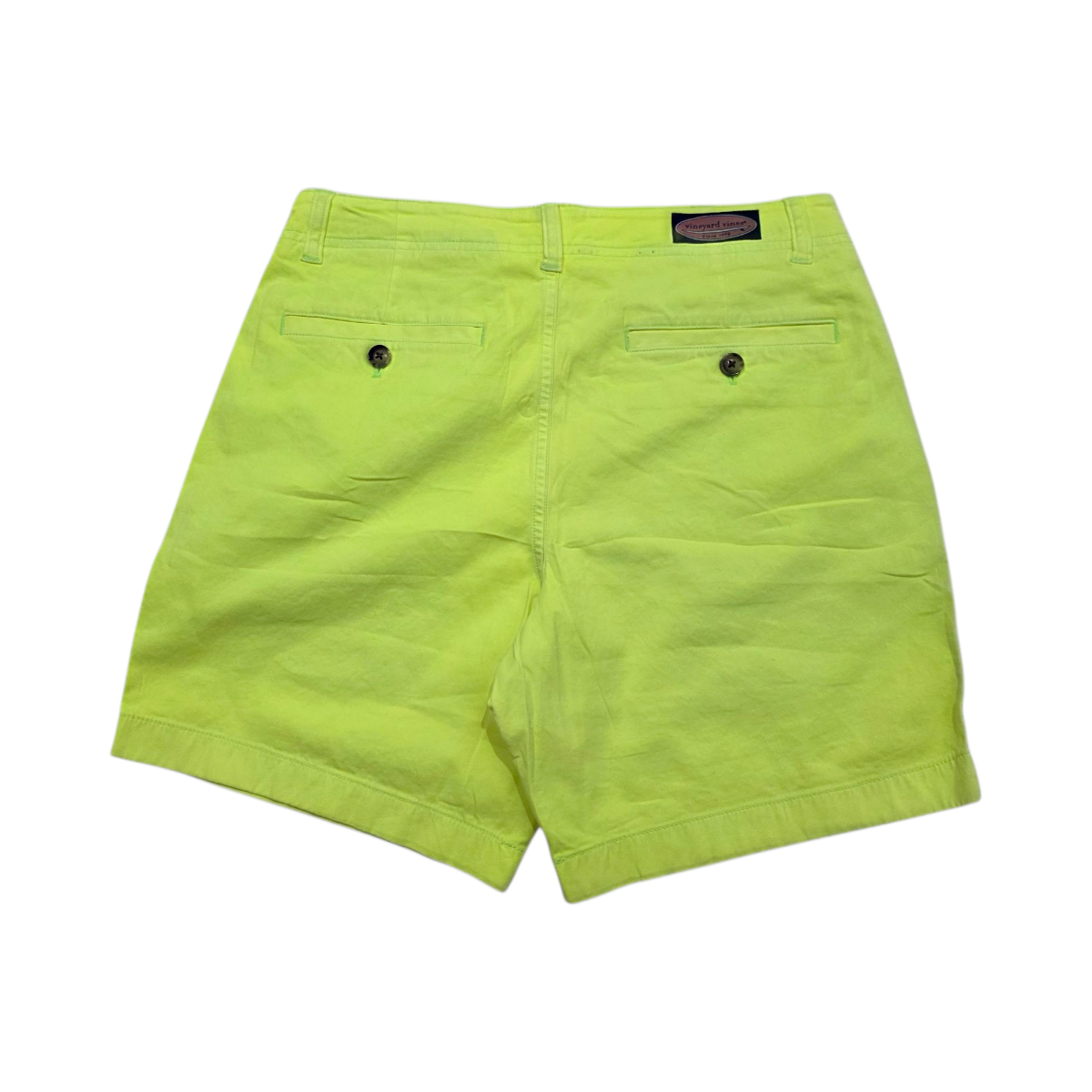 Bermuda Vineyard Vines Fosforescente Verde Talla 28