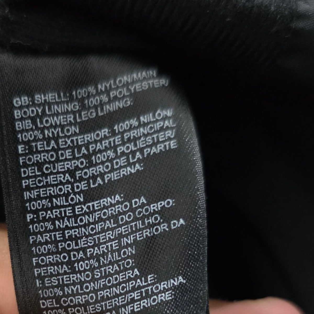 Overol The North Face 2xl Negro