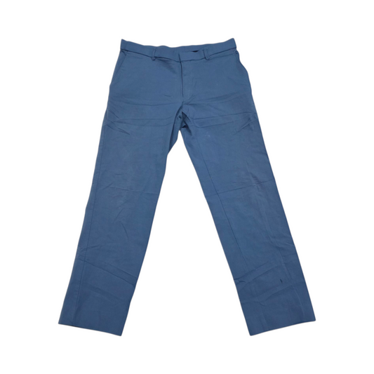 Pantalon Tommy Hilfiger 34x30 Recto Azul Metalico