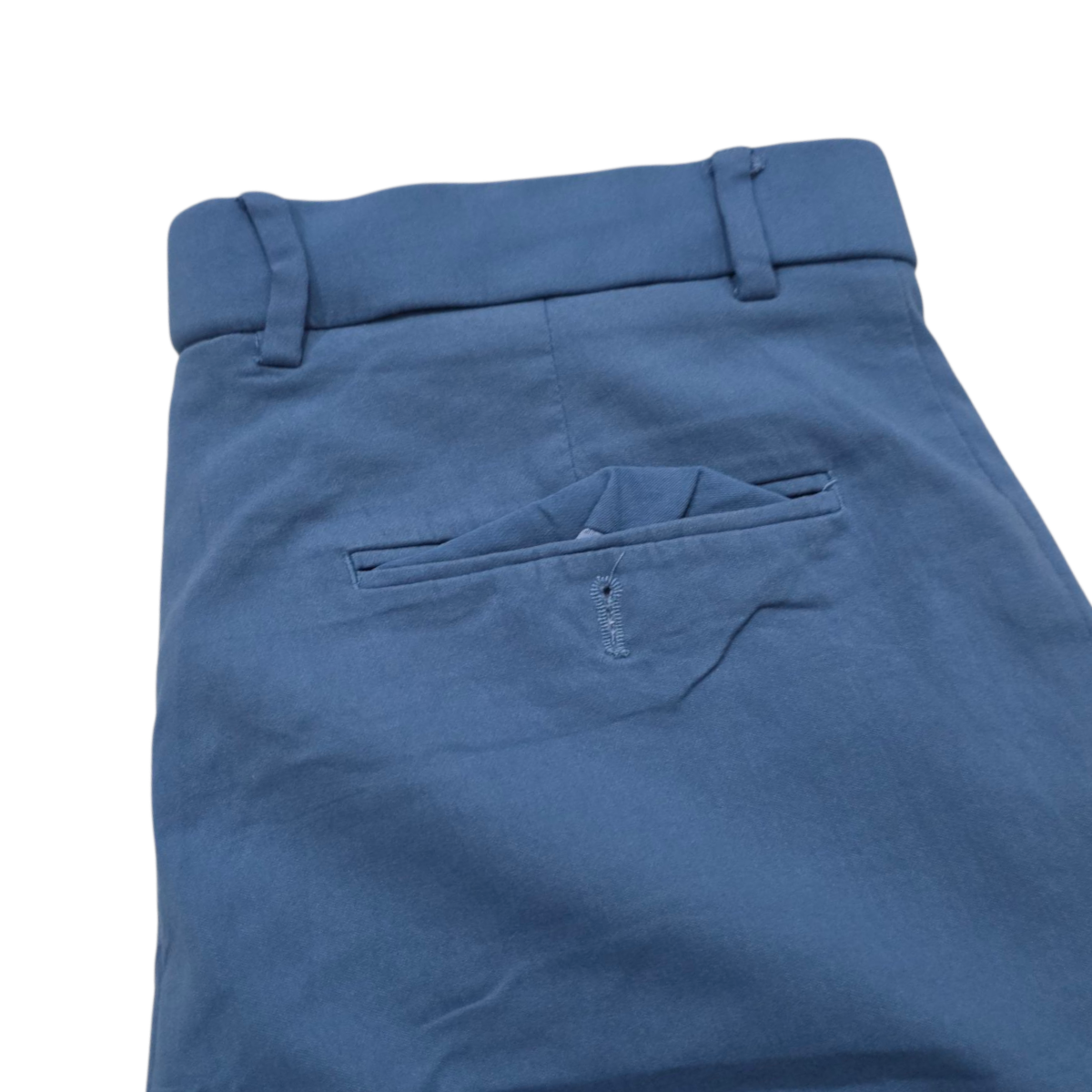 Pantalon Tommy Hilfiger 34x30 Recto Azul Metalico