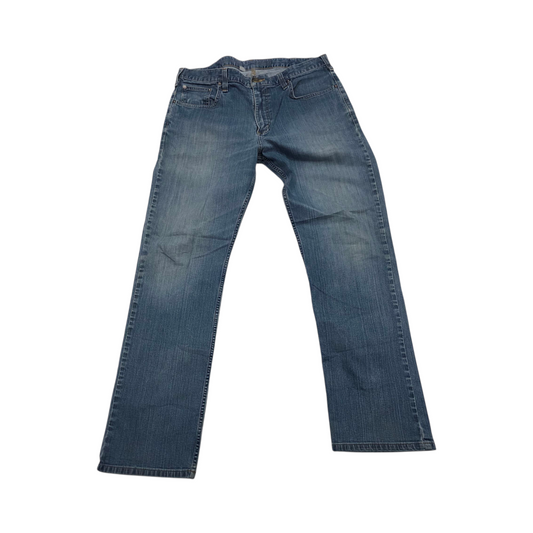 Pantalon Carhartt 36x32 Recto Azul Claro