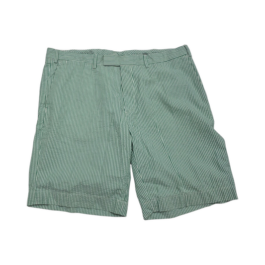 Bermuda Ralph Lauren Talla 36 Verde Lineas