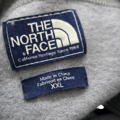 Sudadera The North Face 2xl Medio Cierre Gris