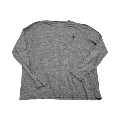 Playera Manga Larga Ralph Lauren Xgrande Xl Gris